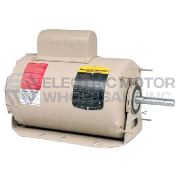 Image for 1/3HP BALDOR 1100RPM 48Z TEAO 1PH DIRECT DRIVE FAN MOTOR CHC3417A